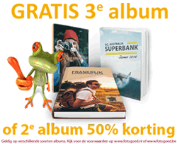 gratis fotoalbum promo solden korting actie