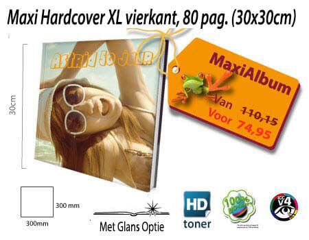 Hardcover Fotoalbum Acties en Kortingen!