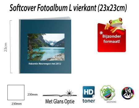 Softcover Fotoalbum Acties en Kortingen!