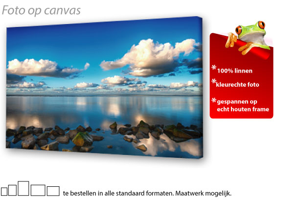 foto op canvas maken