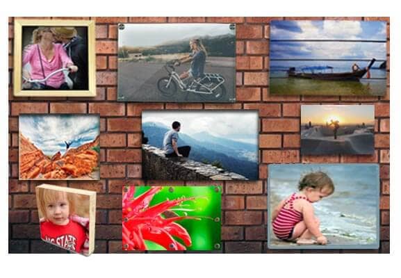 Wanddecoratie foto op hout aluminium plexiglas canvas forex pvc houtblok tuinposter poster linnen aludibond