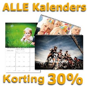 actie hoge korting op fotoalbums met veel pagina's