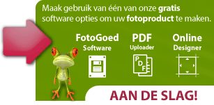 Gratis fotoalbum actie