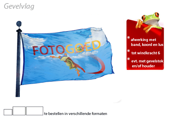 vlag foto zelf maken