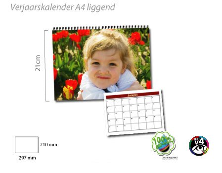 heel voordelig fotokalender verjaardagskalender maken